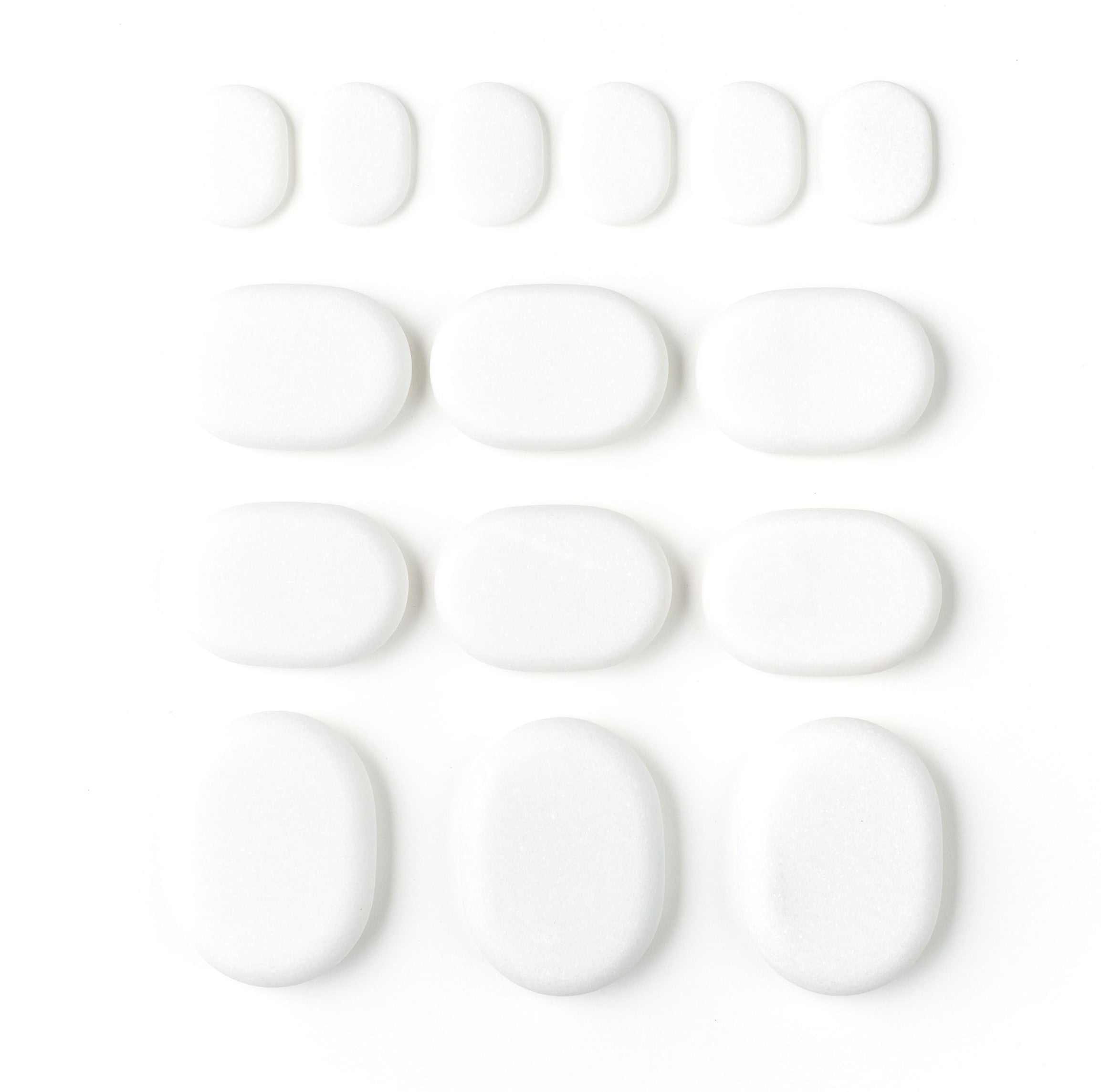 Marble Stone Set - 15 Stones – The Stone Massage Company