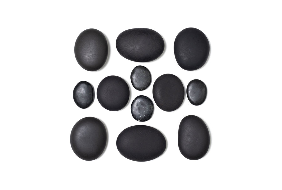 Yoga Equipment Rocks Skyhawk Minimal Yoga Set - 12 Stones – The Stone Massage Company