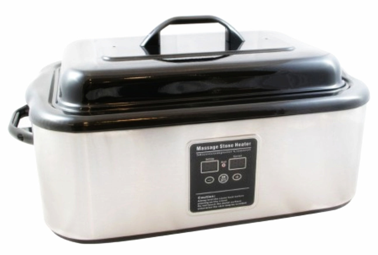値下げ中6 Quart Stone Heater ホットストーンウォーマー 6 Qt Digital Stone Massage Heater - Spoon Included – The Stone