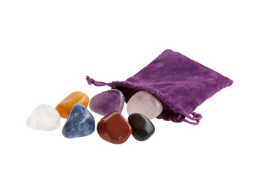 Chakra Stone Set - Tumbled Gemstones